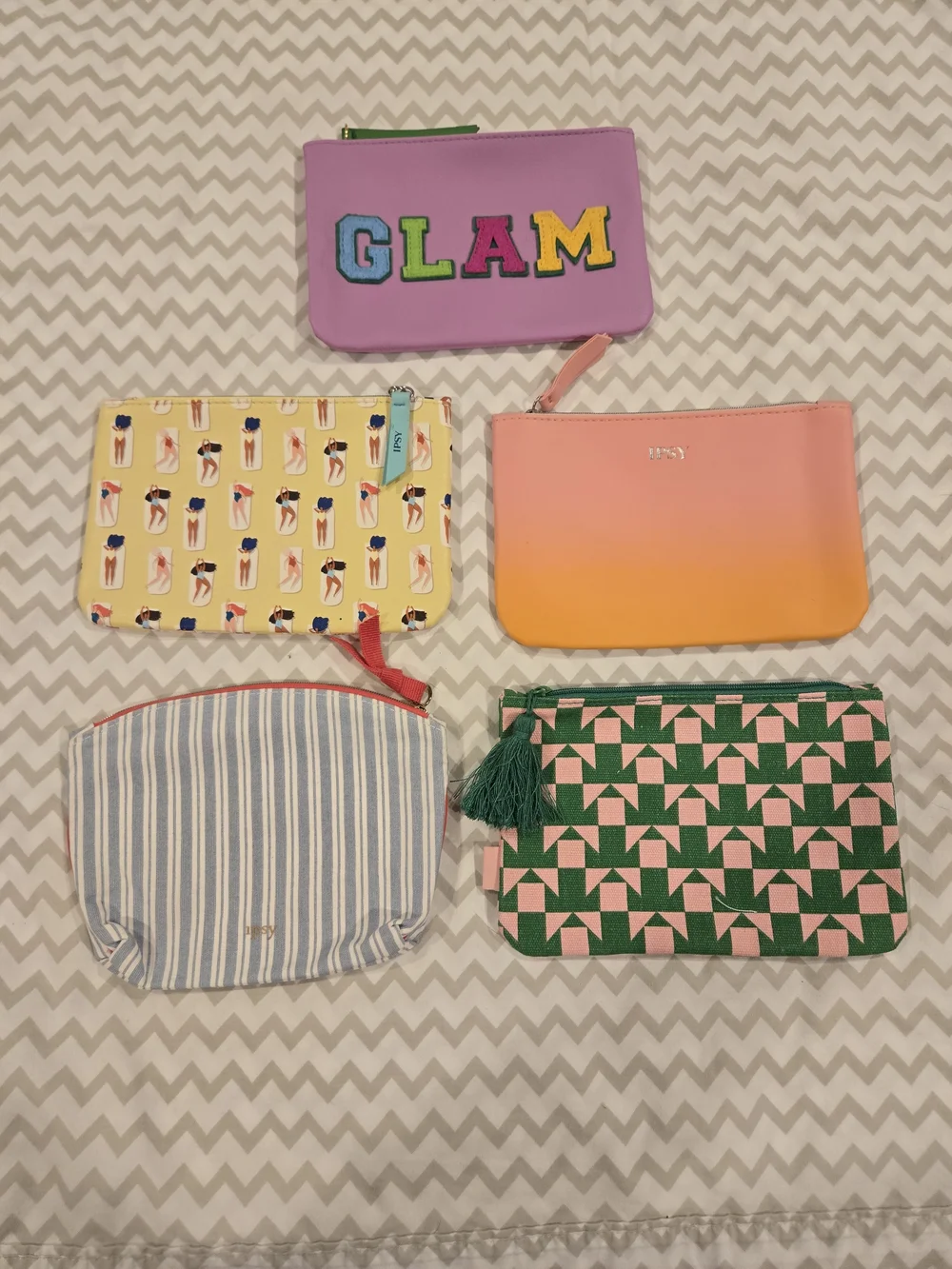 Bundle Of 5 Ipsy Bags